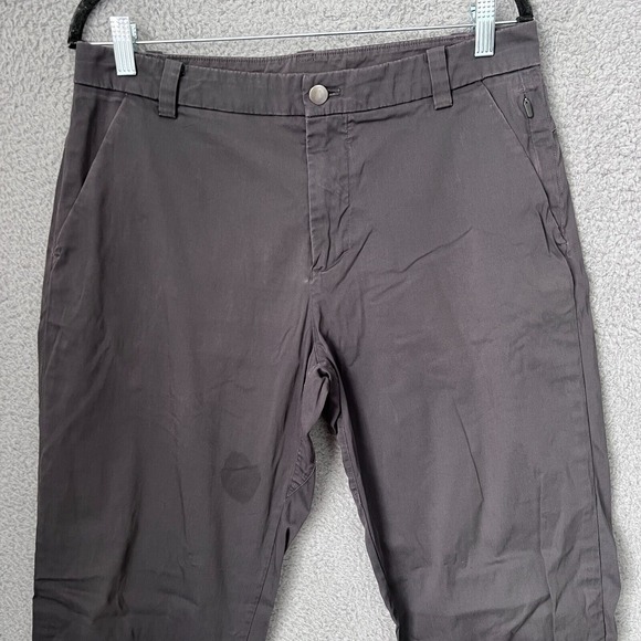 Lululemon Pants Mens 31x31 Grey Commission ABC Warpstreme Slim‎ Fit Performance - Picture 8 of 14